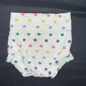 Kyte BABY Polka Dot Diaper Cover - Multicolor on White